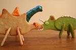 Dinosaur kager i 3D