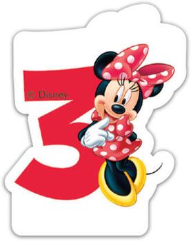 Minnie Mouse fødselsdagslys, 3 år