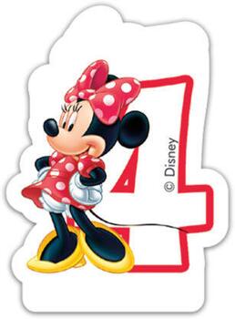 Minnie Mouse fødselsdagslys, 4 år