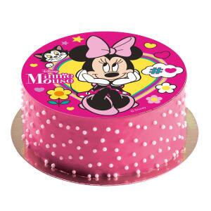 Minnie vaffelprint på kage