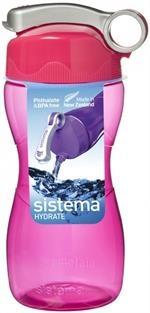 Sistema Hourglas drikkeflaske 475 ml pink
