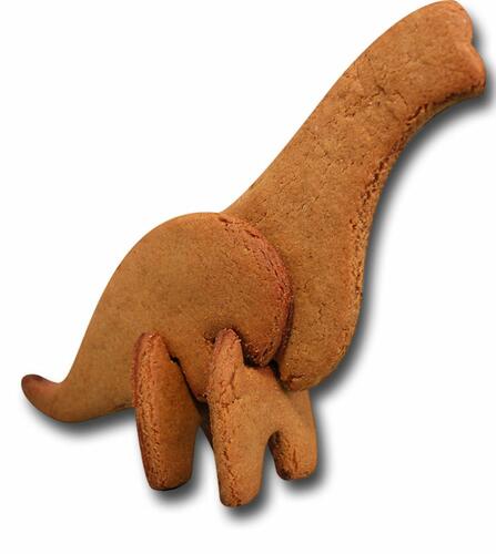 Brachiosaurus Dinosaur Cookie Cutters 3D kageudstikkersæt