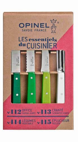 Opinel Les Essentials knivsæt - Primavera emballage