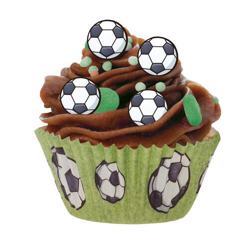 Fodbold muffinsforme design