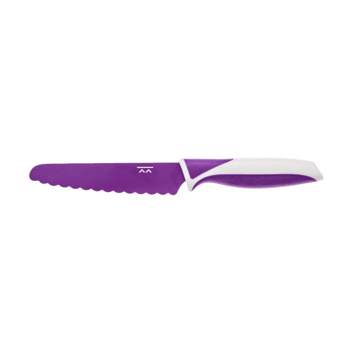Kiddikutter køkkenkniv til børn – lilla ny model