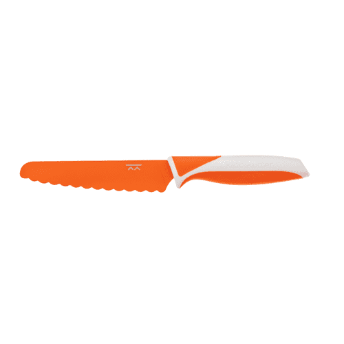 Kiddikutter køkkenkniv til børn orange