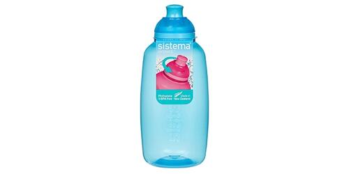 Sistema 380 ml drikkeflaske blå
