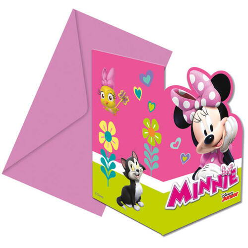 Minnie/Enhjørning invitationer