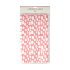 Sandwichpapir med skyer, lyserød