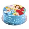 Disney Prinsesser vaffelprint på kage