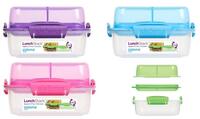 Sistema Lunch Stack To Go Square 1,24 L
