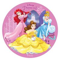 Disney prinsesser sukker/vaffelprint
