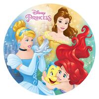 Disney prinsesser sukker/vaffel print. Bedst før 12/2021