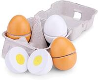 Legemad-4 æg i bakke