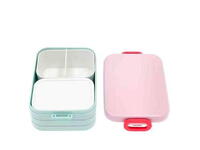 Rosti Mepal lunchbox tap med bøtte, lys pink/mint